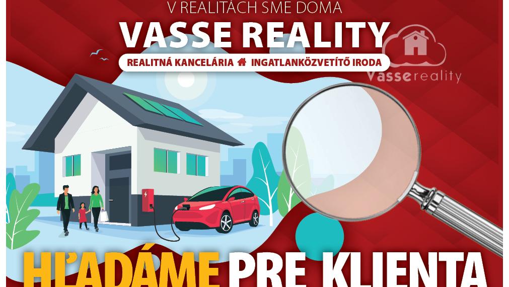 Hľadáme pre klienta starší dom s veľkým pozemkom aspoň 2000m2.