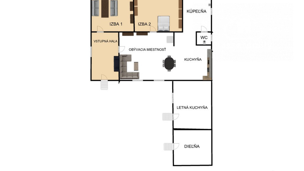Rezervované !Na predaj ihneď obývateľný 3 izbový dom v Bajtave pri Štúrove !