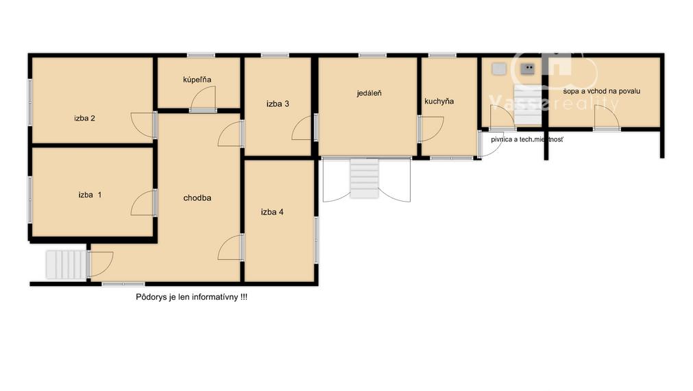 Na predaj tehlový dom v Rúbani pri Štúrove.